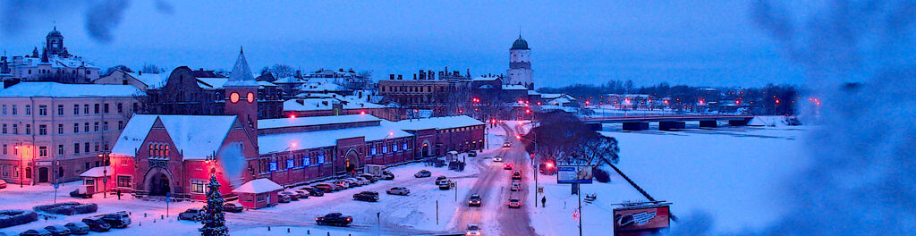 Выборг Фото Города Зимой