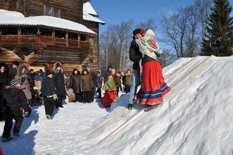 Масленица Витославлицы блины